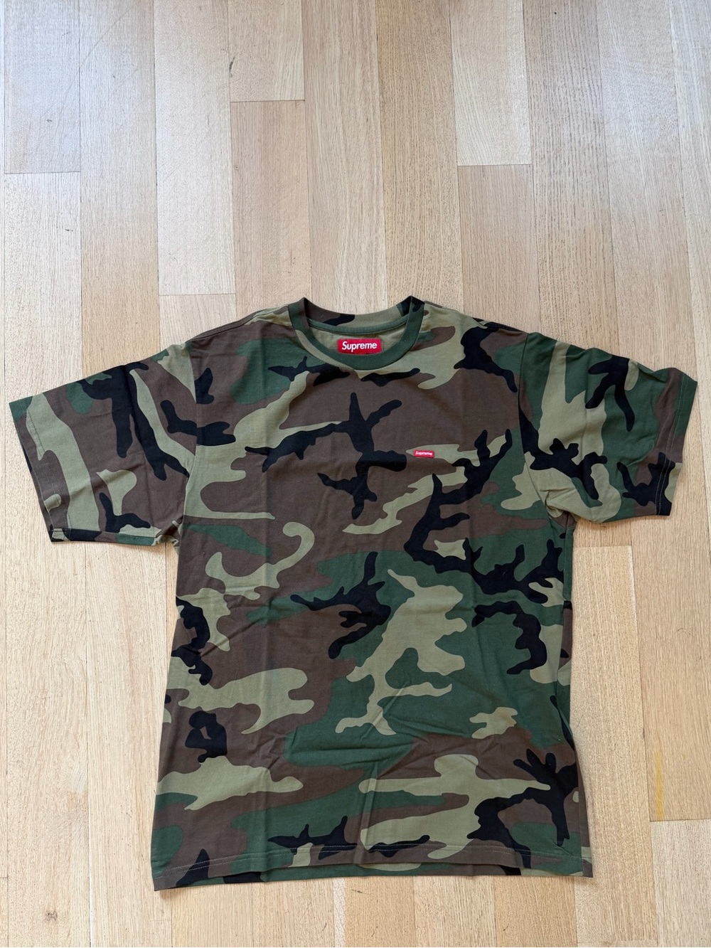 Supreme Small Box Tee SS25 - Camo size M